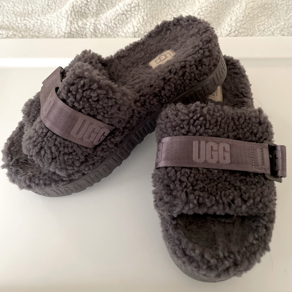 UGG Sherpa Slide Slippers